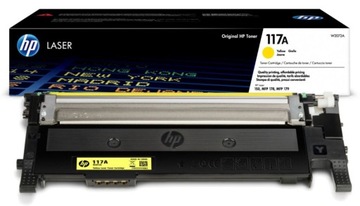 Тонер Оригінальний HP 117A Жовтий Жовтий W2072A