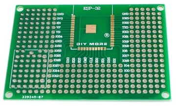 Двухсторонняя универсальная плата для модулей ESP8266 WIFI ESP-12F/E Arduino