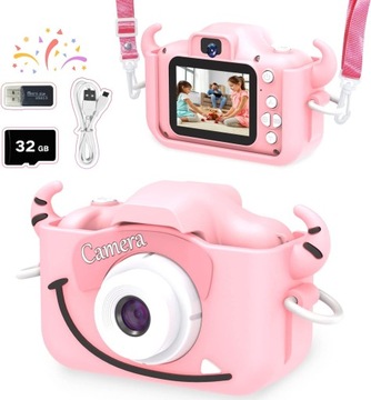 Дитяча цифрова камера відеокамера 40mpx + карта 32GB