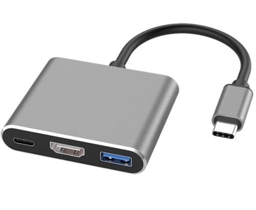 Тип C HDMI USB 4K конвертер адаптер для MacBook Air