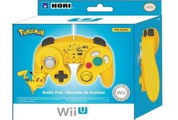 Battle Pad Hori Pikachu Nintendo Wii U