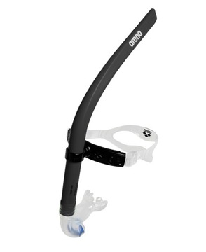 Черная трубка Arena SWIM SNORKEL III с обратным клапаном