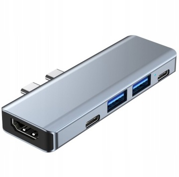 Адаптер THUNDERBOLT 3 USB C 3,1 USB / HDMI / USBC для Macbook