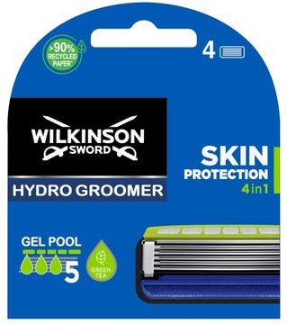 Wilkinson Hydro 5 Groomer бритвенные картриджи, 4