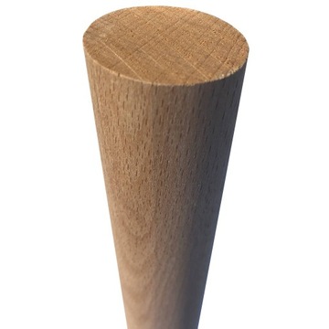 Бук дюбель деревянный бар 100 см Бук fi 50 мм