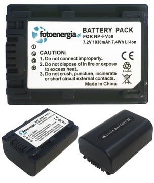 Аккумулятор аккумулятор для Sony NP-FV30 NP-FV50 NP-FV70 NP-FV100 1030MAH