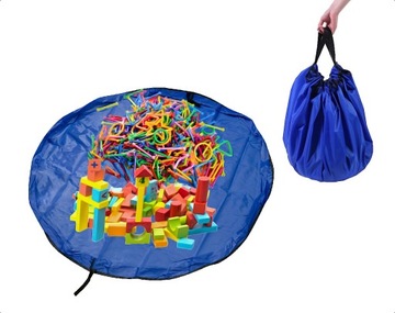 Килимок сумка для зберігання іграшок рюкзак