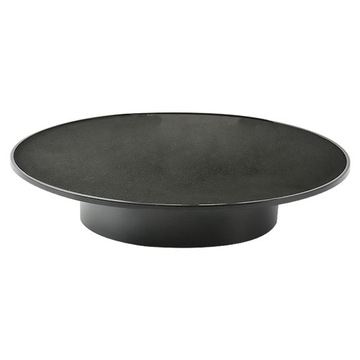 Electric Rotating Display Turntable Black Velvet