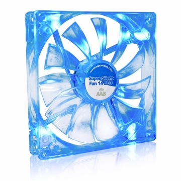 AABCOOLING супер тихий вентилятор 14 см синий светодиодный бесшумный вентилятор 8 дБ 3pin
