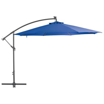 Подвесной зонт с алюминиевой стойкой, 350 см,
