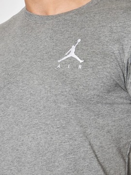 Чоловіча футболка Air Jordan Jumpman Embroidered Tee чорна футболка сіра M