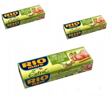 Rio Mare тунець в оливковій олії extra virgin 3x80g Zesta