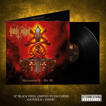 CHRIST AGONY Daemoonseth-Act II LP (Black) Vinyl