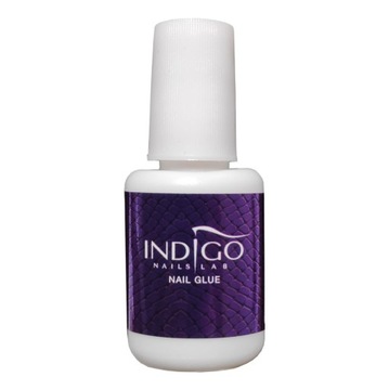 Indigo мгновенный клей для ногтей с кисточкой