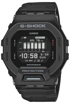 ЧАСЫ CASIO G-SHOCK GBD-200-1ER + ГРАВЕР 24H RU