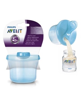 PHILIPS AVENT УДОБНЫЙ ДОЗАТОР СУХОГО МОЛОКА 3 ОТДЕЛЕНИЯ 260ML SCF135/06