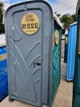 Туалет портативный туалет портативный Clip Clop используется