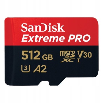Карта памяти SanDisk Extreme Pro 512 ГБ