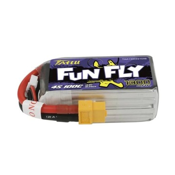 Аккумулятор Tattu Funfly 1300mah 14.8 V 100C 4S1P