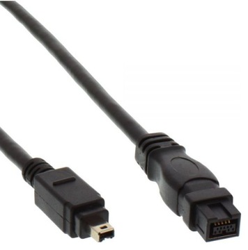 FireWire B 9-pin wtyk 4-pin wtyk 1m 1szt.