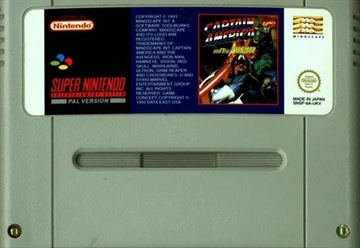 Captain America-NINTENDO SNES-Сэм картридж