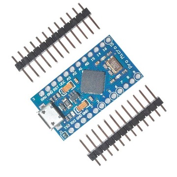 Мікроконтролер сумісний з Arduino Leonardo Pro Micro ATmega32U4 16 МГц