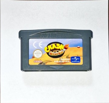 CRASH NITRO CARD GAME BOY ADVANCE