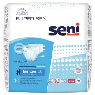 Супер Seni подгузники для взрослых L 10 шт.