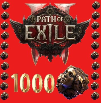 Path of Exile 2 1000X Exalted Orb PoE 2 Standard PC XBOX PS5 Softcore