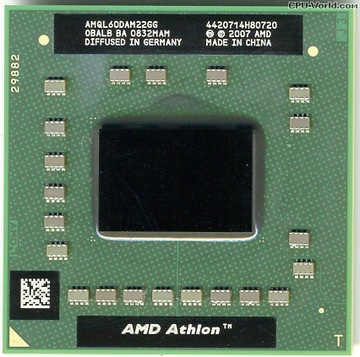 Процесор AMD Athlon 64 X2 QL - 60 AMQL60DAM22GG