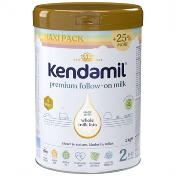 Молоко Next Kendamil Premium 2 HMO+ 1 кг