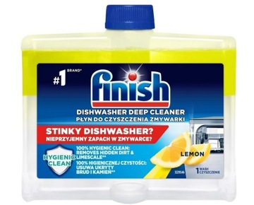 Жидкость для чистки посудомоечной машины Finish 250ml Lemon