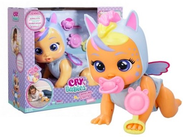 CRY BABIES JENNA baby doll интерактивная кукла ползает, плачет