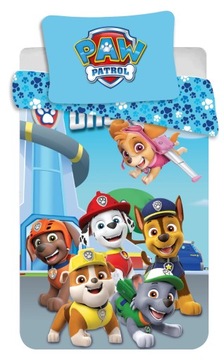 Постільна білизна для дитячого ліжечка 100X135 PAW Paw Patrol Chase