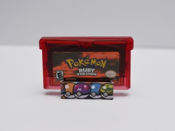 Гра Pokemon Ruby Version Nintendo Gameboy Advance GBA + підставка і безкоштовні ігри