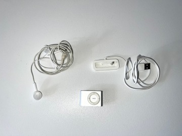 Apple iPod Shuffle a1204 2gen 1GB кабель USB зарядная станция наушники