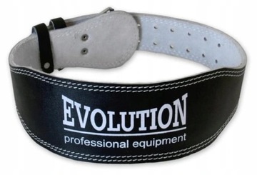 Кожаный пояс для бодибилдинга EVOLUTION 10,5 cm L
