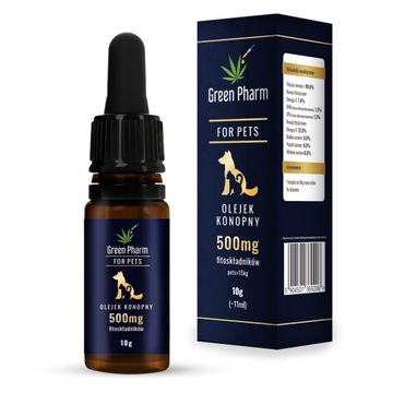 Green Pharm сертифицированное масло CBD 5% для собак