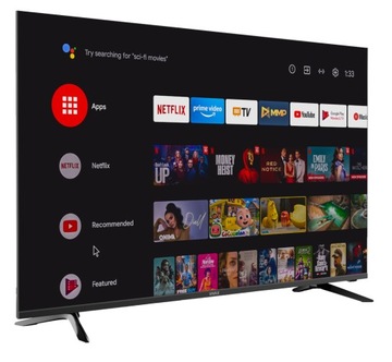 Smart TV 65" VIVAX 65uhd10k 4K Android11 безрамочный 5 лет защиты