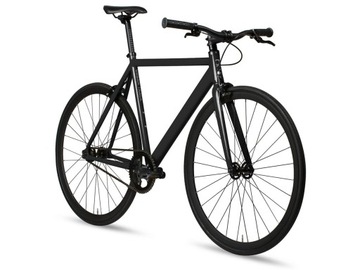 6ku трек велосипед freewheel черный Single Speed 58