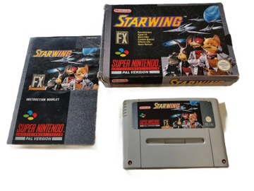 STARWING SNES PAL NINTENDO ENG