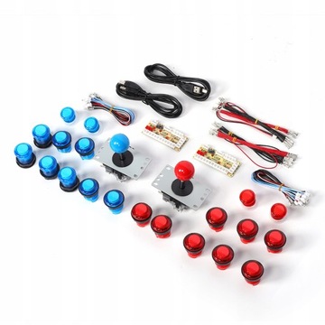 DIY Аркада джойстик Kit USB чип контроллер 5В с
