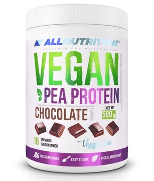 ALLNUTRITION VEGAN PEA PROTEIN 500g гороховий білок веганський шоколад