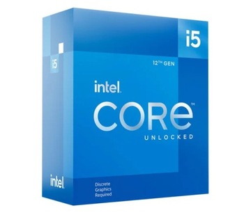Процесор Intel Core i5-12600kf 10 x 3,7 ГГц Gen. 12