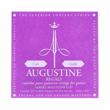Струны AUGUSTINE классическая гитара REGAL light