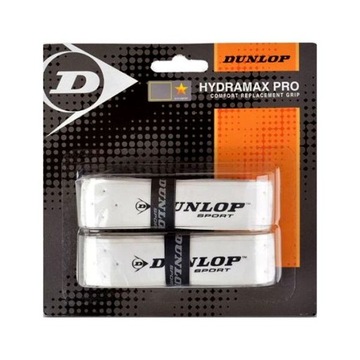 ОБЕРТКИ ДЛЯ СКВОША DUNLOP HYDRAMAX PRO GRIP WHT 2SZ