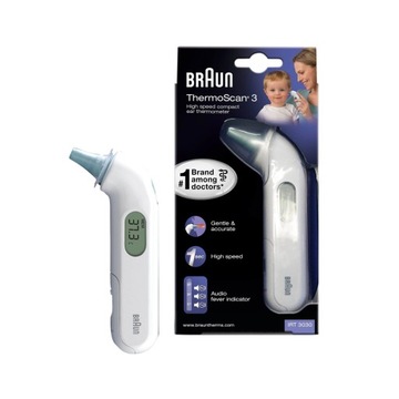 Термометр для ушей Braun IRT3030 Thermoscan 3
