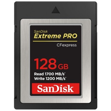 КАРТА SANDISK EXTREME PRO CFEXPRESS 128GB