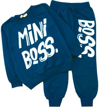 Спортивный костюм MINI boss синий 92 J621j