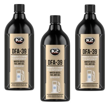 K2 DFA-39 дизельная добавка DEPRESATOR зима 1л